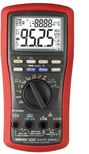 Black Kusam Meco Km 525 Digital Multimeter