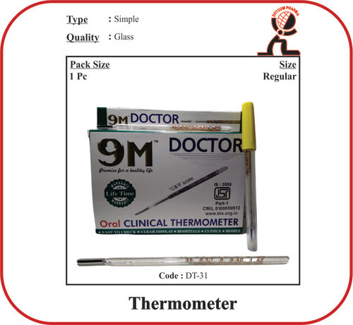 Comfortable To Use  And Good In Quality Simple Thermometer