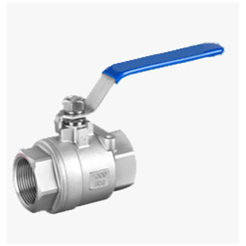 Stainless Steel Single Pc. Design Ball Valve Application: Industrial