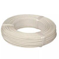 White Fire Resistant Mica Glass Fiber Wire