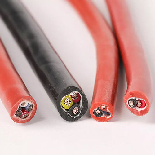 Red Multiple Cores Cables