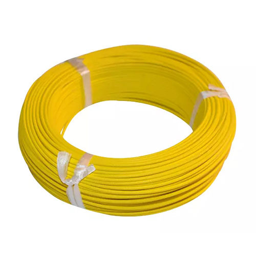 Yellow Silicone Rubber Wire