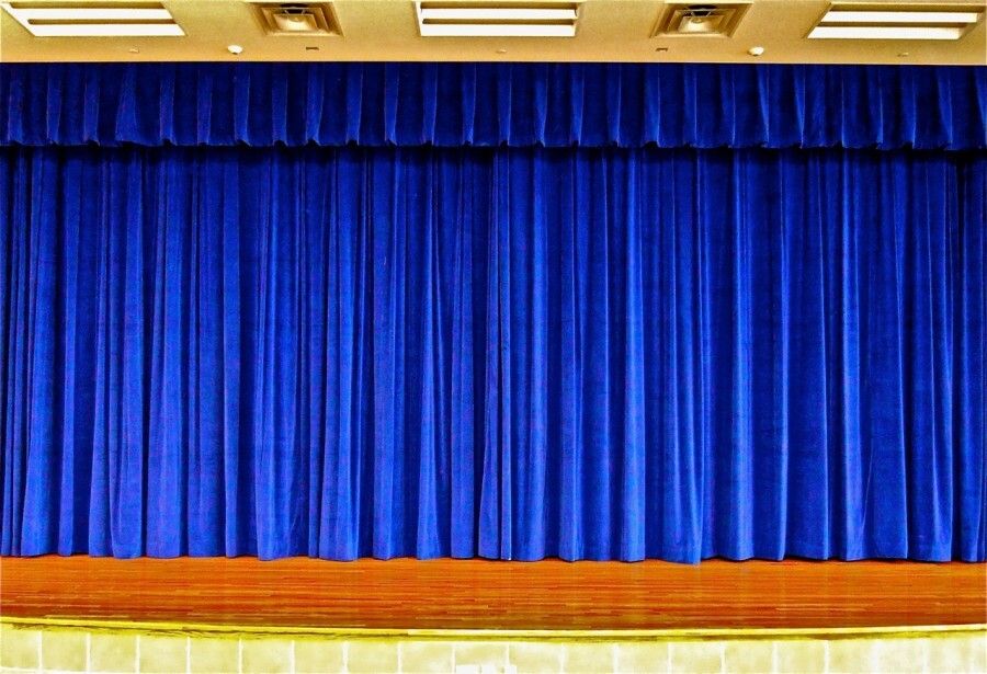 Automatic Motorized Stage Curtain