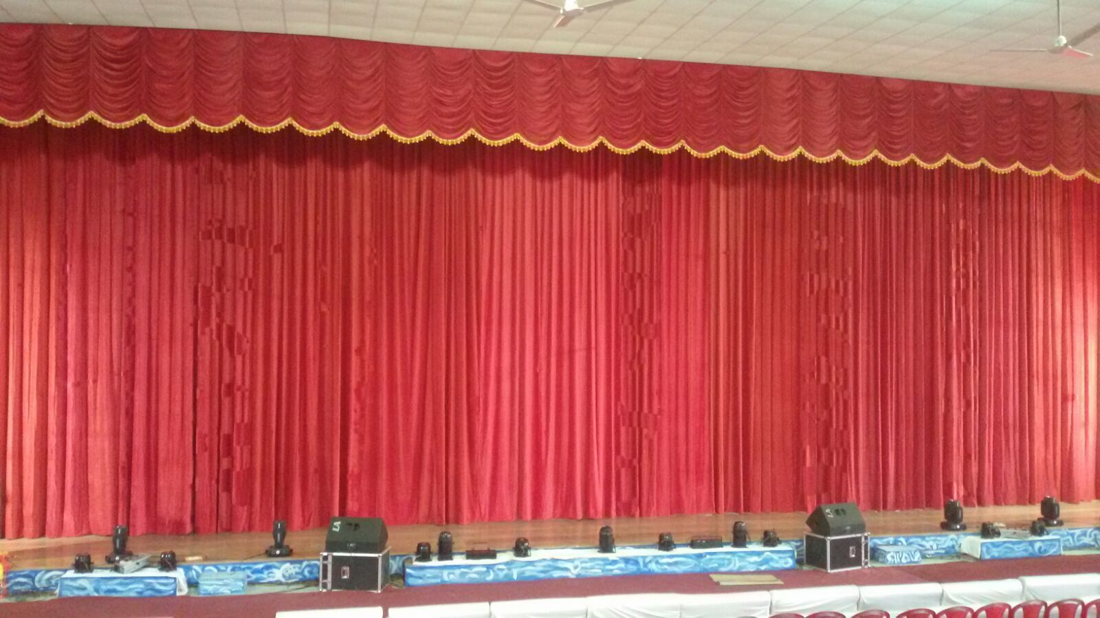 Automatic Motorized Stage Curtain