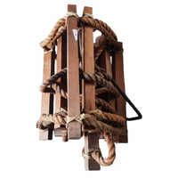 High Quality Wood And Pp Rope Ladder