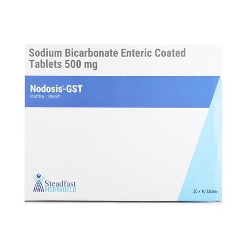 SODIUM BICARBONATE ENTERIC COATED TABLET 500 MG(NODOSIS-GST)