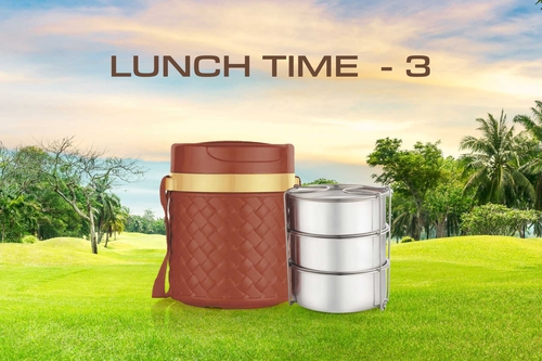 Lunch Time 3 at Best Price in Ahmedabad, Gujarat | Shri Hari Plastoware