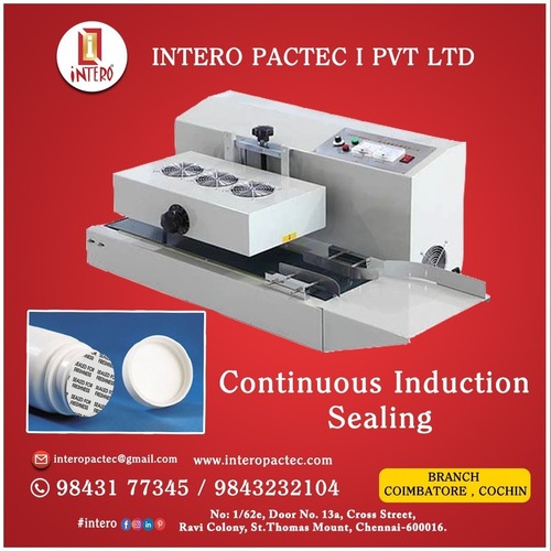 AUTOMATIC INDUCTION SEALING MACHINE