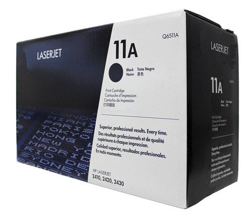 Black Hp 11a (Q6511a) Toner Cartridge