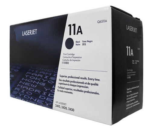 Black HP 11A (Q6511A) Toner Cartridge