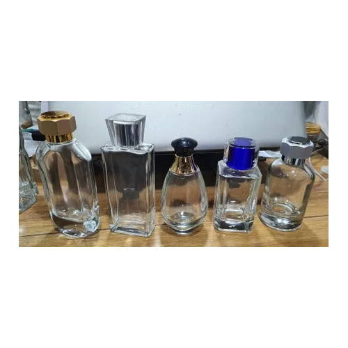 Transparent Glass Perfume Bottles