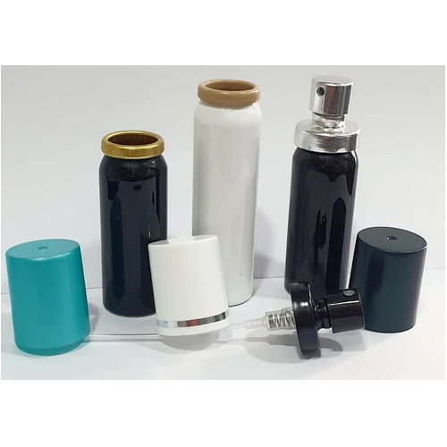 Aluminium Aerosol Small Can - Aluminum Material, 22 mm to 63.5 mm Size, Multi-Color, Cylinder Shape | Ideal for Cosmetic Applications