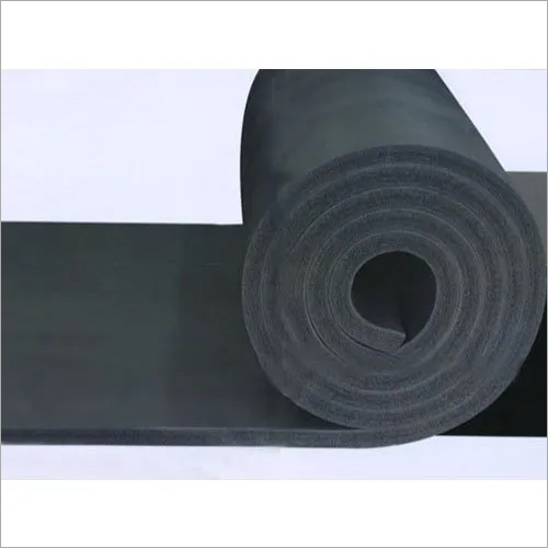 Nitrile Rubber Sheet - 10 m, 20 m x 1 m, Black, Density 35 kg/m3, Thickness 3 - 50 mm, Max Temp -50 to +130 Â°C | Durable Insulation Material