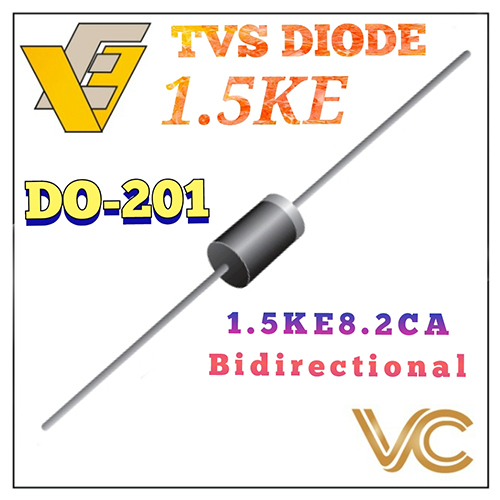 1.5KE8.2CA 8V2CA 1500W TVS Bidirectional Diode