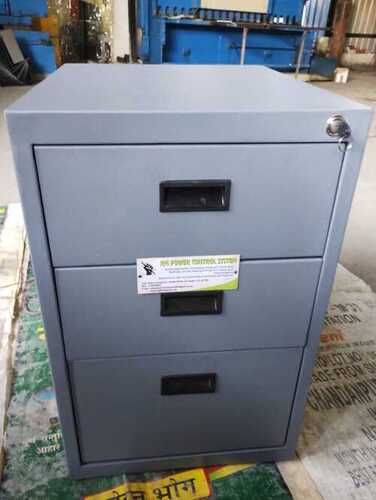 3 Drawer Metal Pedestal