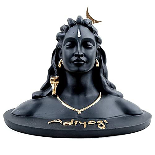 6 Inch Adiyogi Statue - Durable PVC Material Different Sizes Available | Elegant Indian Regional Style