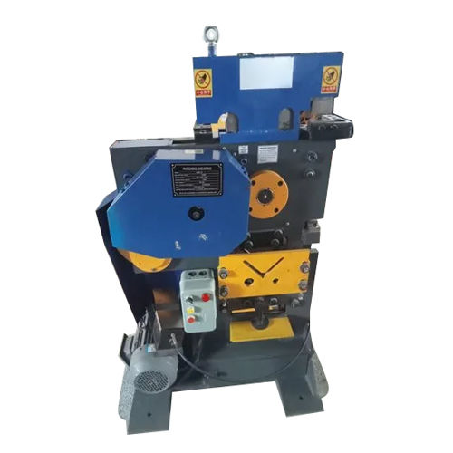 Blue 380 V Multi Iron Worker Cutter