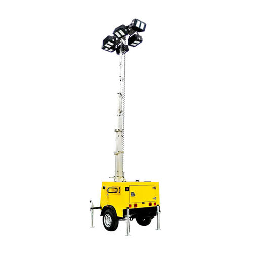 Yellow Single Phase Light Tower