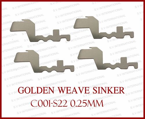 Sinker C001-S22 0.25MM GOLDEN Weave Brand