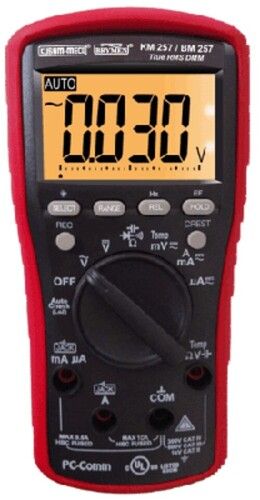 Black Kusam Meco Km 257 Digital Multimeter