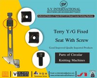 Terry Yarn Guide Fixed Seat with Screw