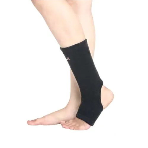 Strechable Ankle Elasticized Support - Soft, Skin Friendly Fabric | Portable, Foldable, Manual Operation, Provides Comfortable Ankle Support