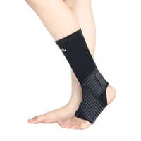 Neoprene With Drytex Ankle Binder - Adjustable Size S,m,l,xl, Black | Ergonomic Design, Soft & Skin Friendly, Easy To Operate
