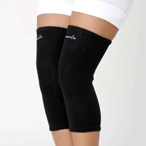 Knee Support - Soft Fabric, Foldable Design, Portable & Manual Operation | Easy To Operate, Skin Friendly, Provides Comfortable Knee Support