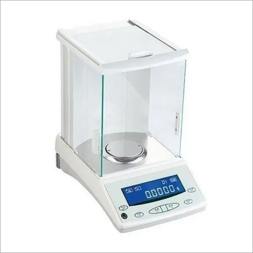 White Digital Analytical Balance