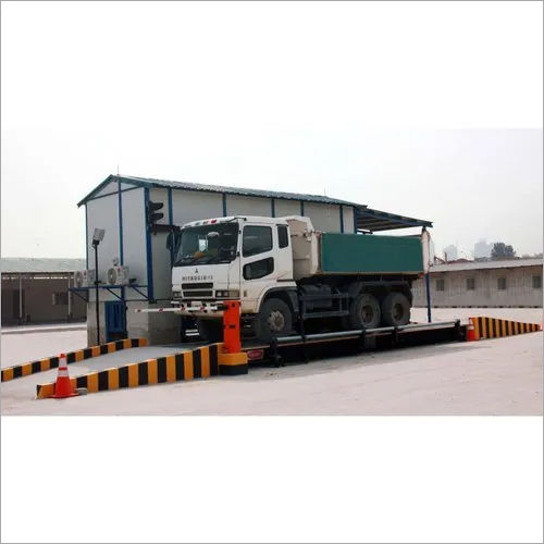 Black 80 Ton Pitless Weighbridge