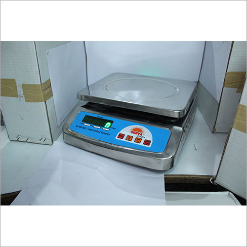 White Electronical Digital Weighing Machine