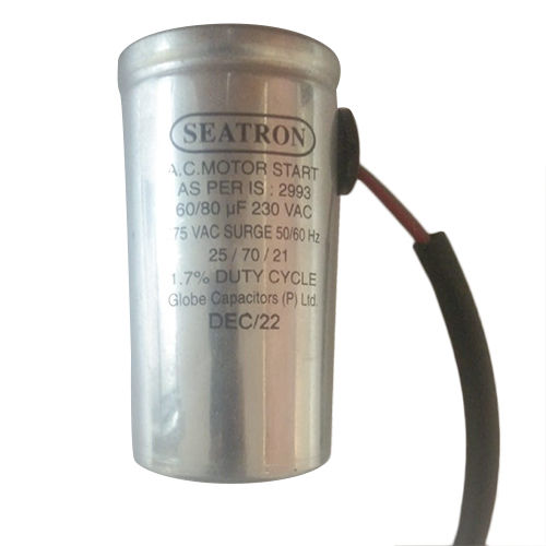 60-80 Mfd 230 Vac Al Cane Ac Motor Start Capacitor