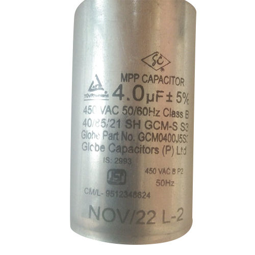 4 Mfd 450 Vac Al Cane Mpp Capacitor