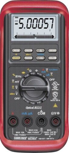 Black Kusam Meco Km 857 Digital Multimeter