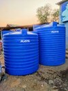 Pvc Water Tank For Water Storage - Pvc Plastic, 3000-5000 Liter Capacity, Black, Round Shape | Anti Leakage, Rust Proof