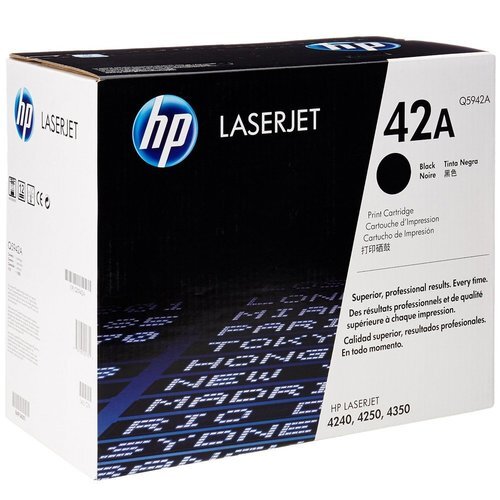 Laser Printer Black HP 42A Toner Cartridge