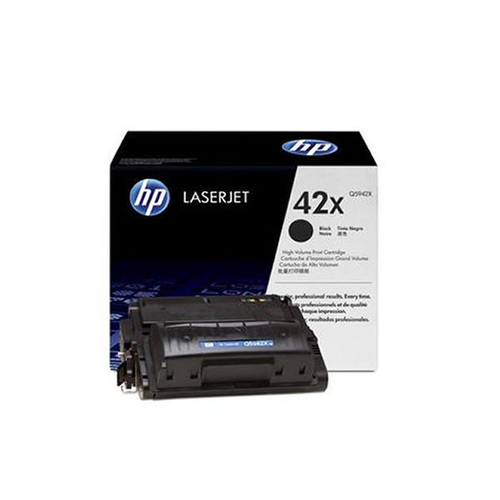 HP 42X Black   LaserJet Toner Cartridge for Printer