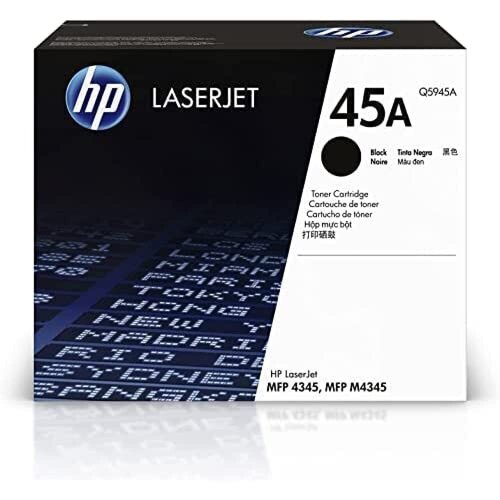 HP 45A Black Original LaserJet Toner Cartridge  Q5945A