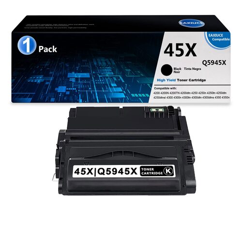 45X (Q5945X) Compatible Black Toner Cartridge For HP Printers