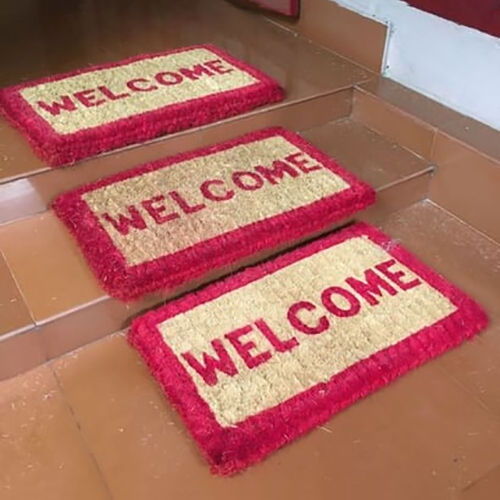 Washable Assorted Welcome Coir Door Mats