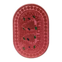 40 X 60 Cm Oval Multi Colour Multi Surface Rubber Door Mats - Durable Rubber, Assorted Size, Vibrant Printed Pattern | Ideal For Home, Hotel & Floor Use