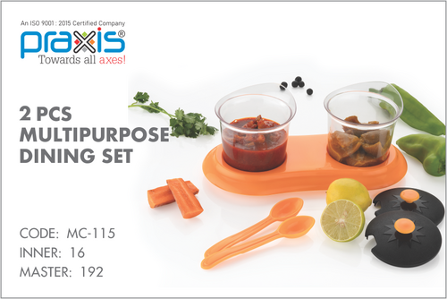 2 PCS MULTIPURPOSE DINING SET  (Spice Rack For Home/Restaurant Dining Table)