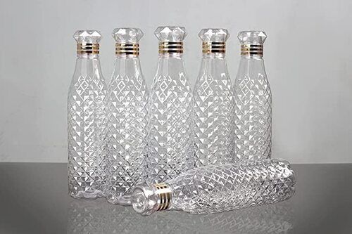 Transparent Diamond Water Bottle - 1000ml