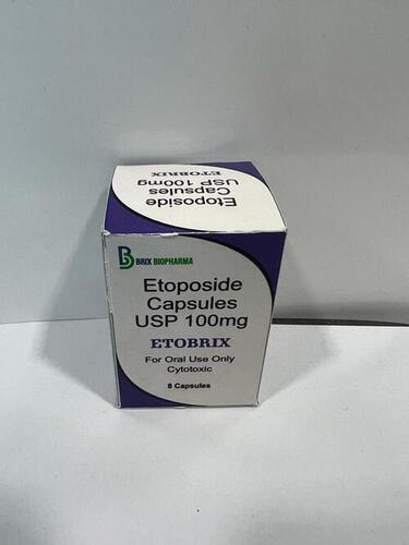 Etoposide Capsule 100mg Manufacturer, Supplier, Exporter