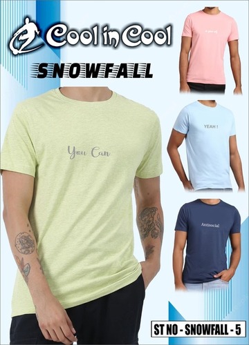 Snow Fall Men T Shirt Gender: Male