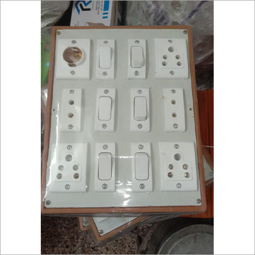 6 Plus 5 Plus 1 PVC Switch Board