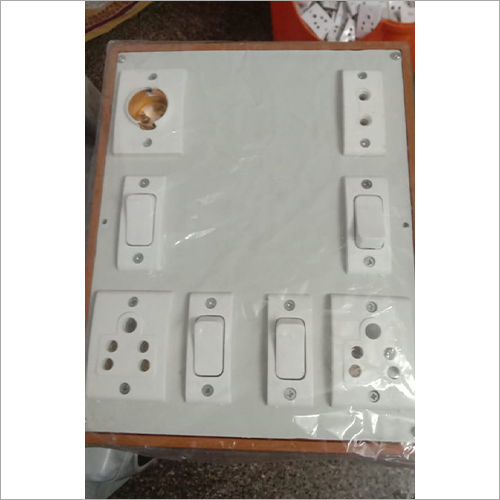 White Pvc Regular Switch Board