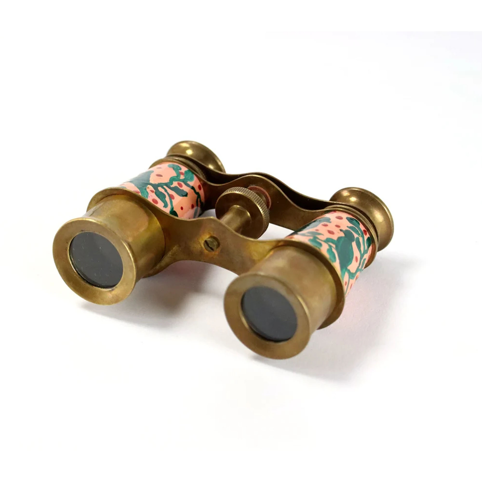 Birds Design Binoculars Antique Brass Binocular With Leather Case Antique Binocular