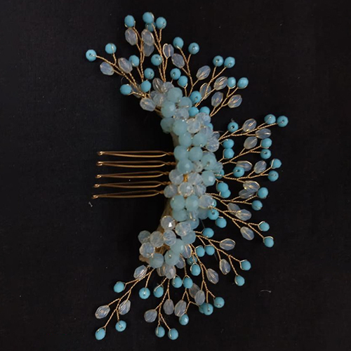 Pearl Bridal Hair Brooch