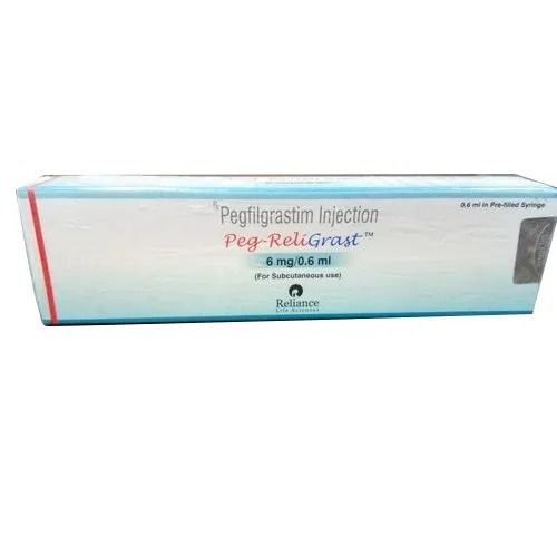 PEGFILGRASTIM INJ 6 MG 0.6 ML( Peg-ReliGrast Injection)